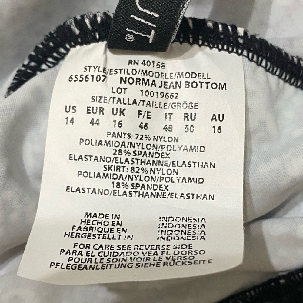 Miraclesuit Surplice Tankini & Norma Jean Bottom Set Snakeskin Print 38DD / 14 - Picture 10 of 10